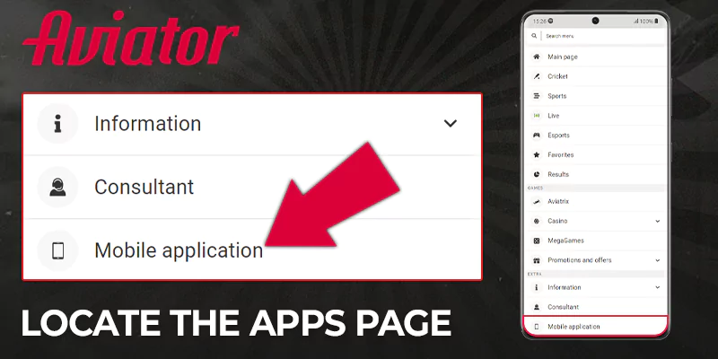 At the bottom of the Megapari page you will find the Apps category