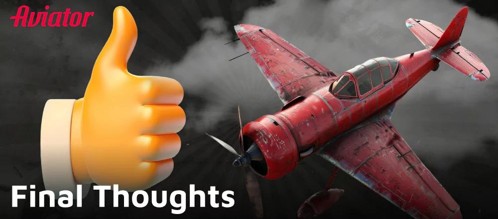 Final verdict: play Aviator game at 1xbet India