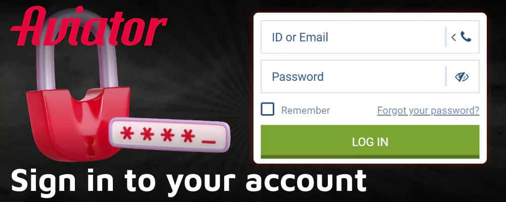 Login to 1xbet website to play Aviator