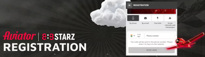 Registration is required for playing 888Starz Aviator for real money